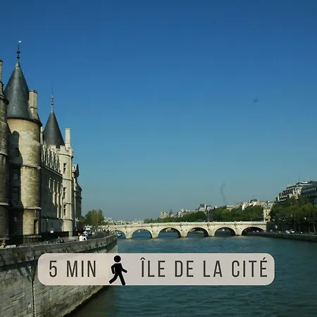 Mymodernlittleparis - Haussmann Renovated With Private Balconies And Elevator - Rivoli Chatelet Les Halles Apartament Paryż