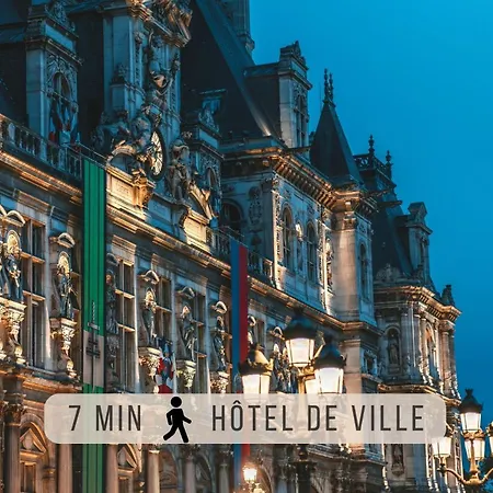 Apartament Mymodernlittleparis - Haussmann Renovated With Private Balconies And Elevator - Rivoli Chatelet Les Halles